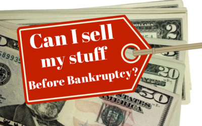 What is my stuff worth in a bankruptcy?